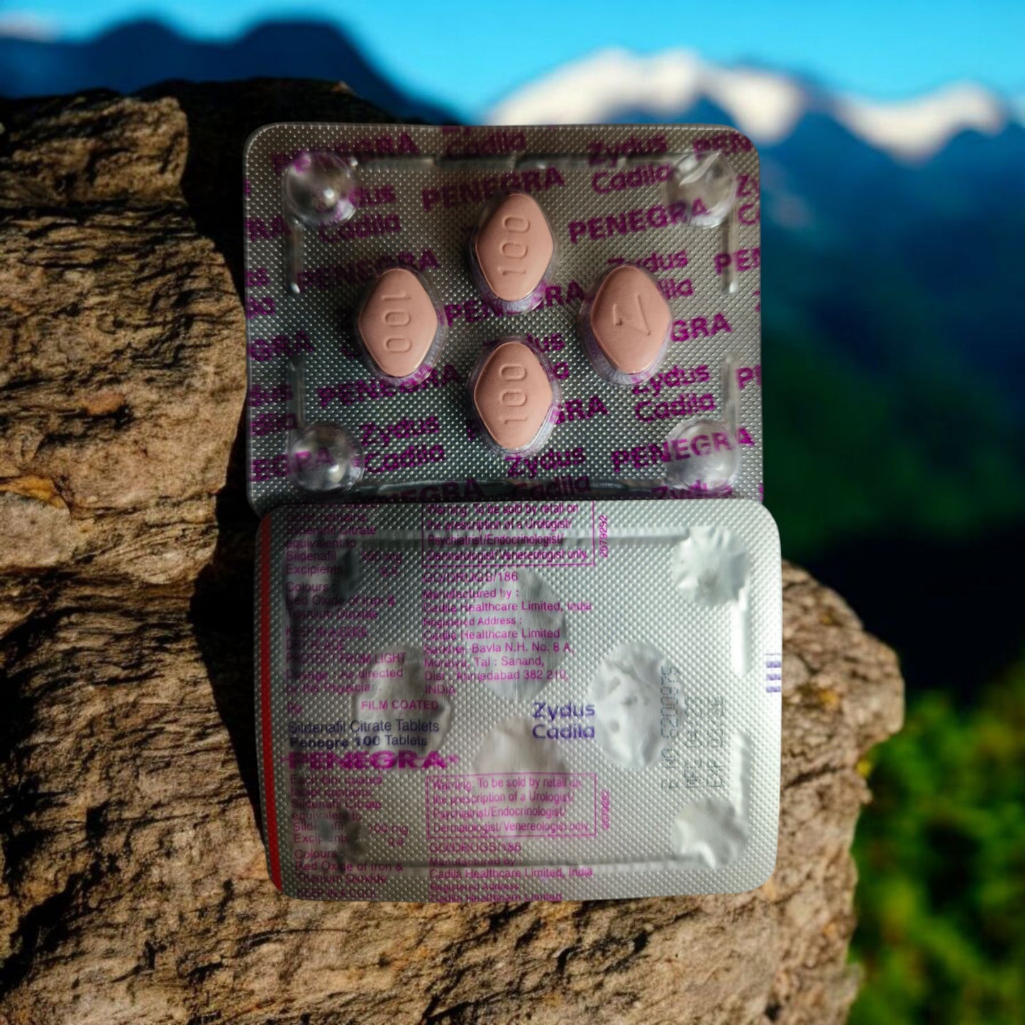 Original Pengr@ zydus 100mg (Indian Imported).