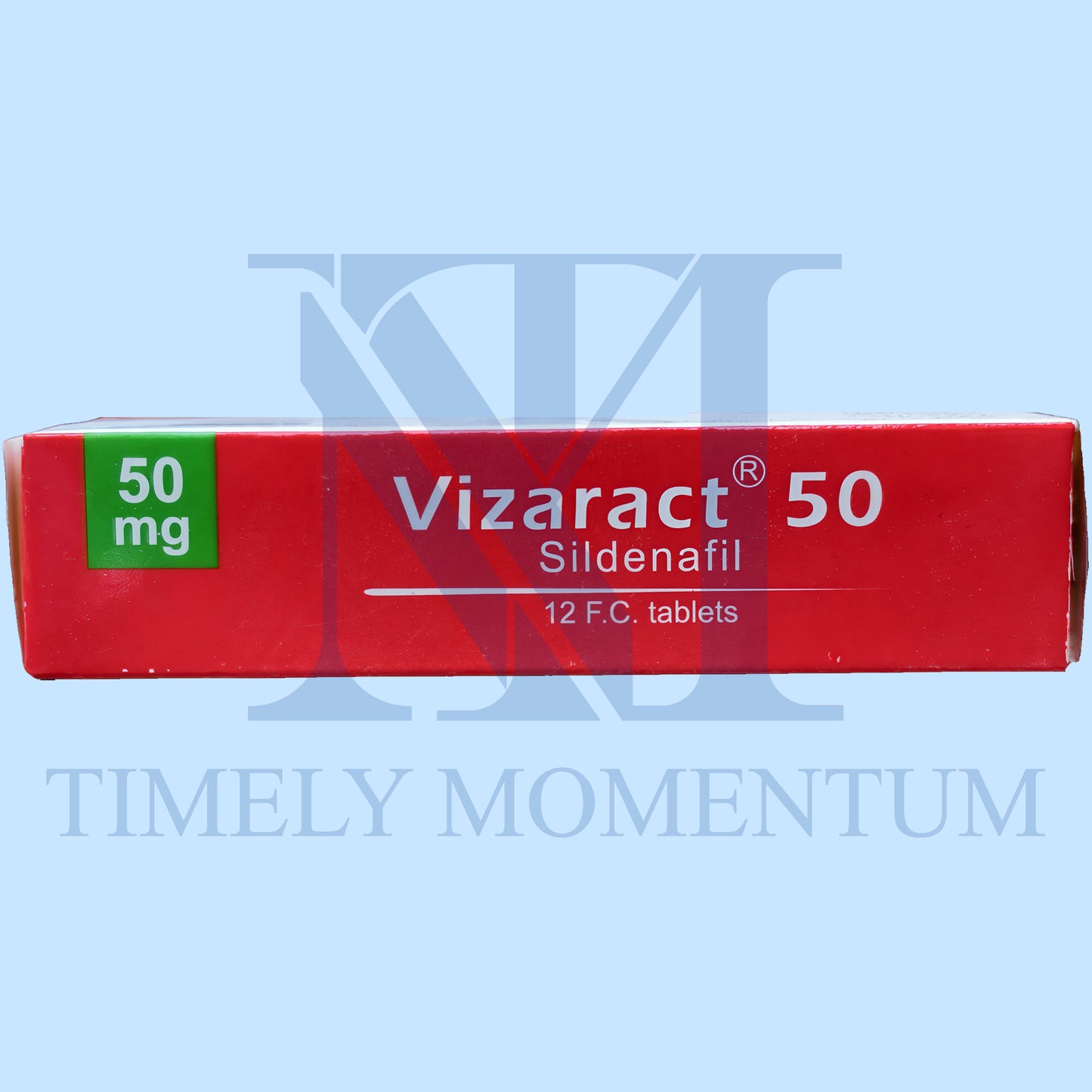 Vizaract 50mg - Imported Pharma-Grade Silden@fil 50mg (12 Tabs)