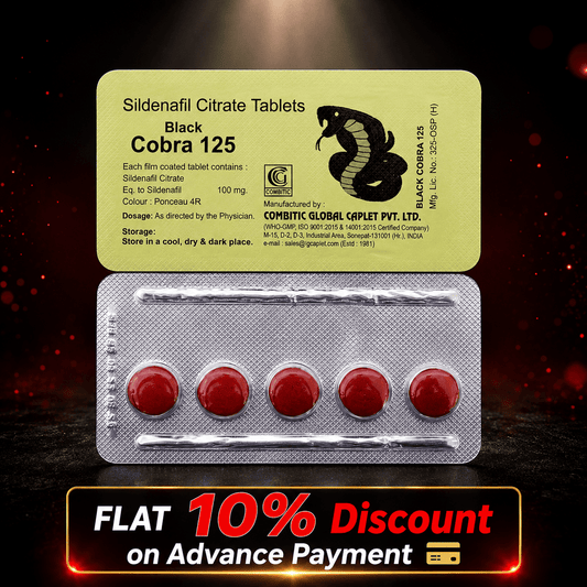 Black Cobra 125 by Combitic Global Caplet Pvt Ltd.