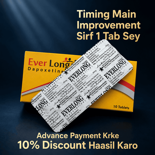 Everlong 60mg Tablets – Advanced Formula for Enhanced Control & Stamina