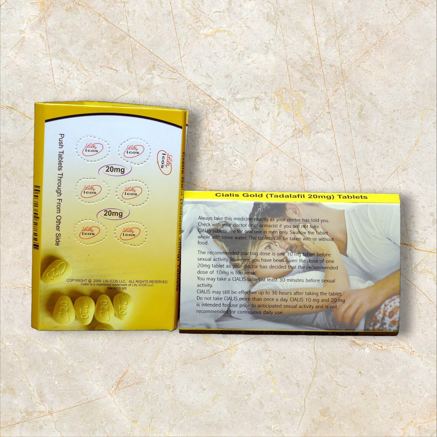 Ci@lis Gold 20mg - 6 Tablets in a pack.