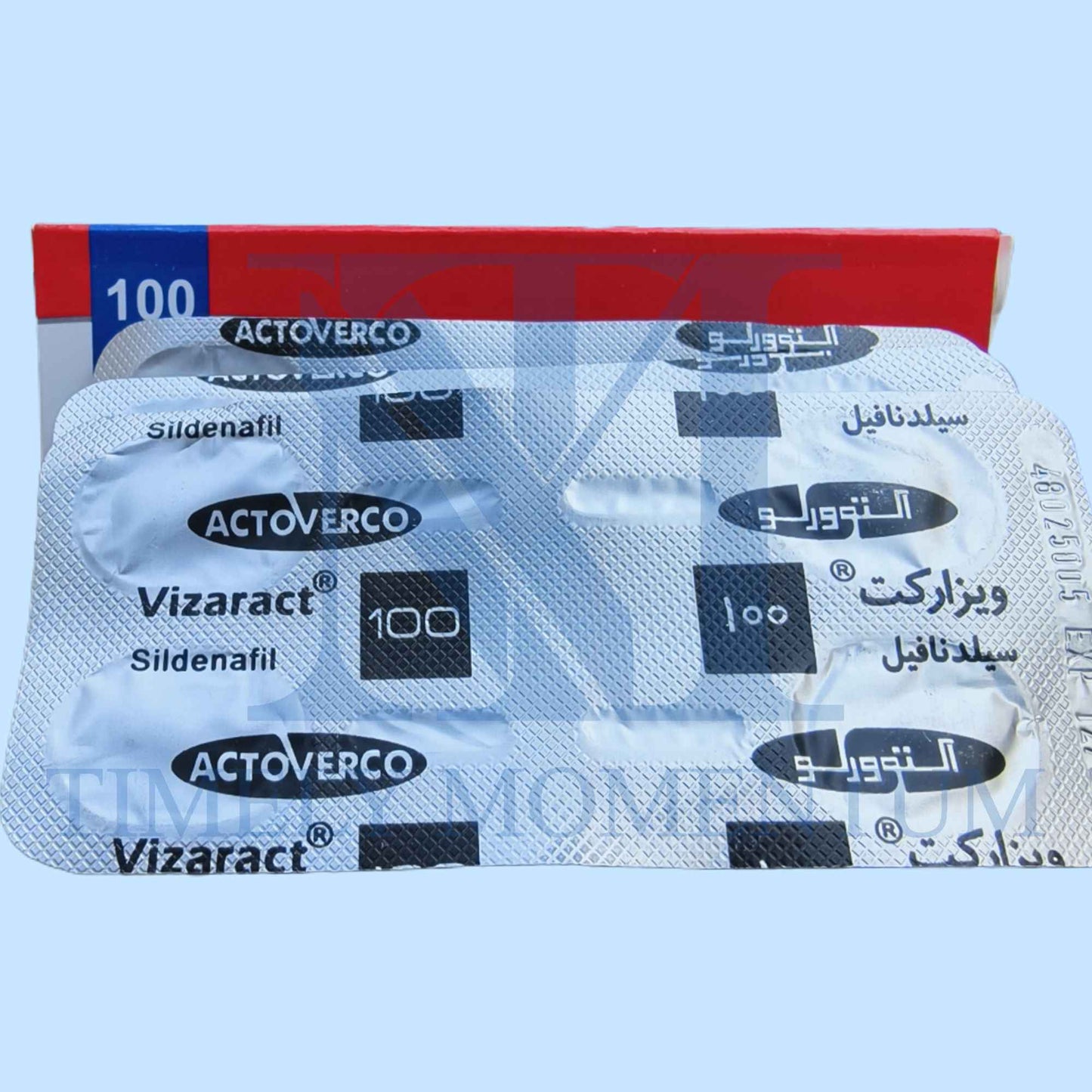 Vizaract 100mg - Imported pharma-Grade Silden@fil 100mg (12 Tabs)