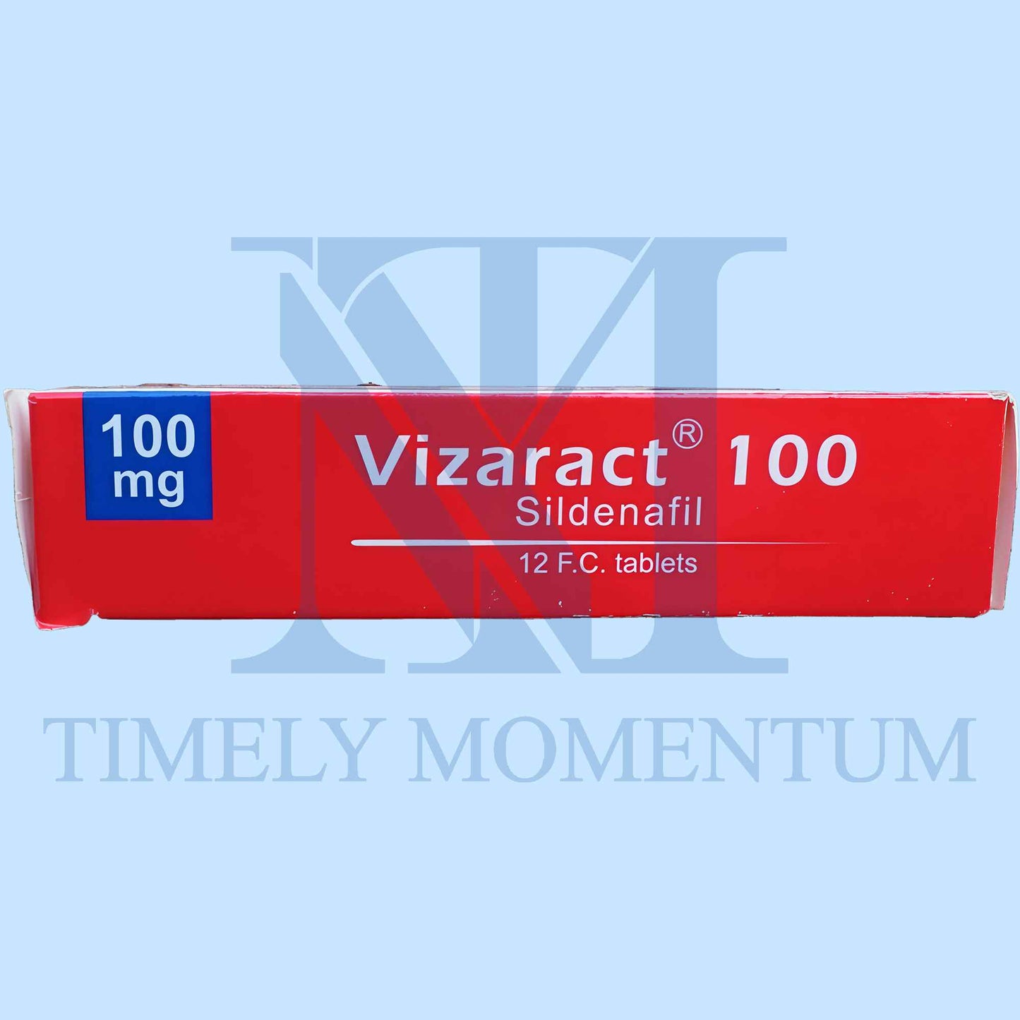 Vizaract 100mg - Imported pharma-Grade Silden@fil 100mg (12 Tabs)